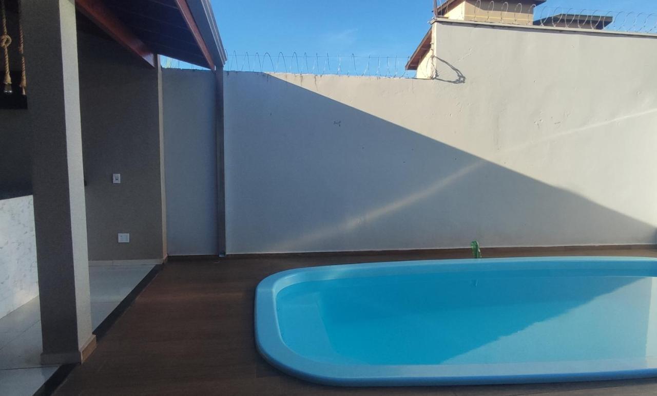 Casa De Temporada Com Piscina - Olimpia Olímpia Exterior foto
